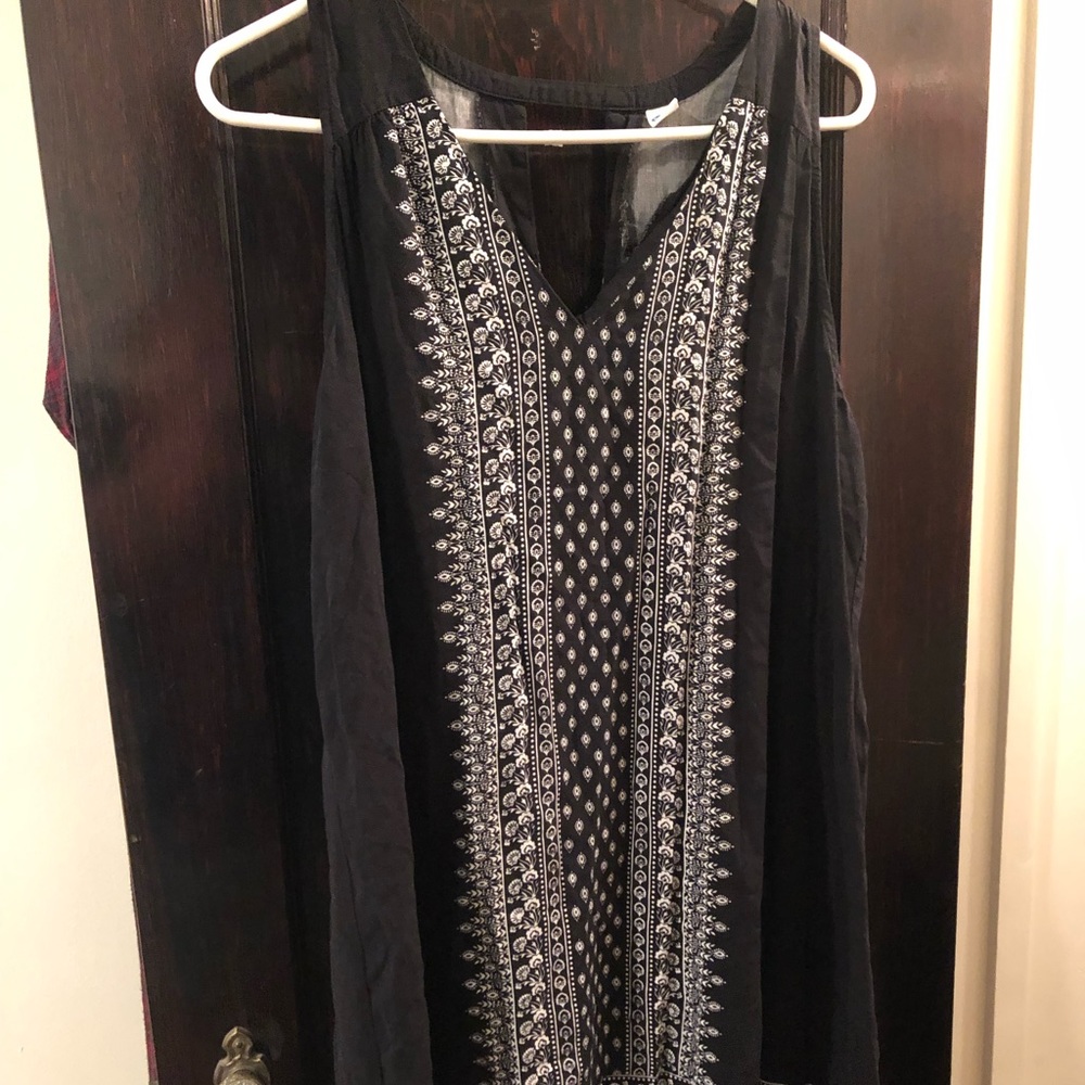 Black bandanna Old Navy dress - XL